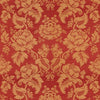 Brunschwig & Fils Moulins Damask Rouge/Ivoire Upholstery Fabric