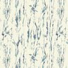 Kasmir Feathers Blue Fabric