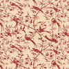 Brunschwig & Fils Bengali Cotton Print Red Fabric