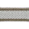 Kravet Hammered Braid Titanium Trim