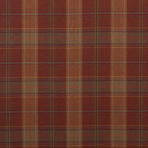 Mulberry Shetland Plaid Russet Fabric – DecoratorsBest