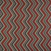 Gaston Y Daniela Zig Zag Rojo Upholstery Fabric