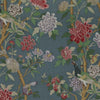 G P & J Baker Hydrangea Bird Special Indigo Fabric