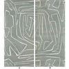 Lee Jofa Graffito Ii Denim Wallpaper