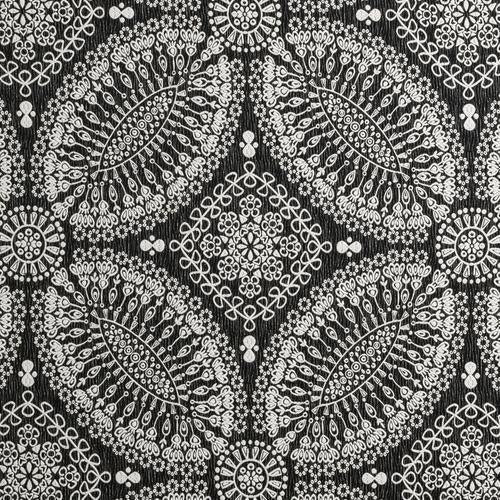 Clarke & Clarke BW1007 BLACK/WHITE Fabric