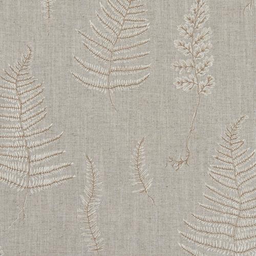 Clarke & Clarke LORELLE LINEN/IVORY Fabric