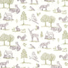 Clarke & Clarke New Forest Forest Natural Fabric