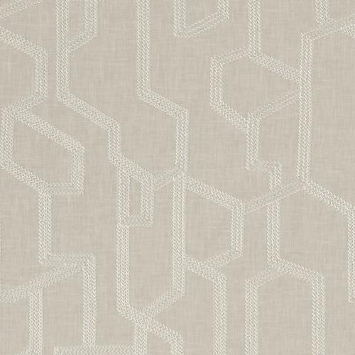 Clarke & Clarke LABYRINTH LINEN Fabric