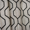 Jf Fabrics Linked Black/Creme/Beige/Taupe (98) Drapery Fabric