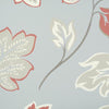 Jf Fabrics 1541 Blue/Brown/Creme/Beige/Offwhite/Taupe/White (64) Wallpaper