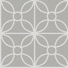 Jf Fabrics 2250 Grey/Silver (96) Wallpaper