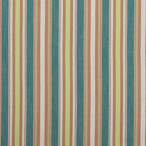 Clarke & Clarke ZIBA TEAL/SPICE Fabric