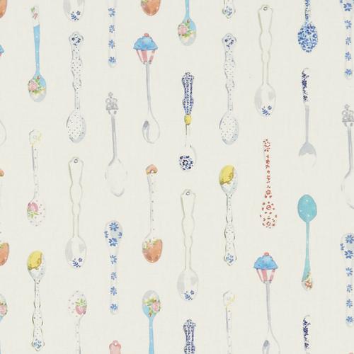 Clarke & Clarke SPOONFUL OF SUGAR CREAM Fabric