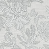 Clarke & Clarke Hollyhurst Silver Fabric