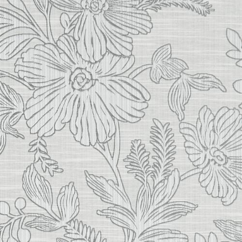 Clarke & Clarke HOLLYHURST SILVER Fabric