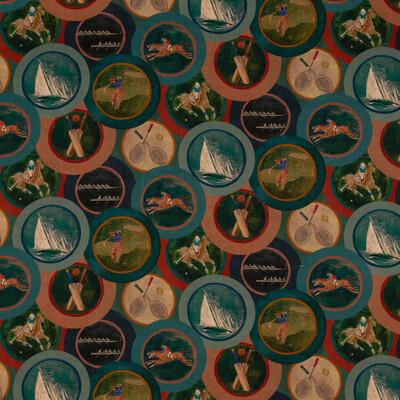 Mulberry SPORTING LIFE TEAL Fabric