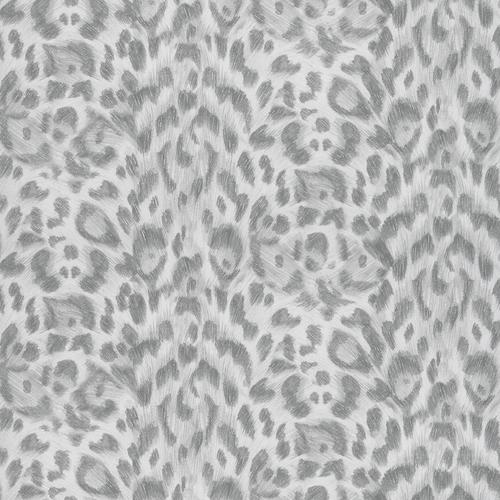 Clarke & Clarke FELIS SILVER  Wallpaper