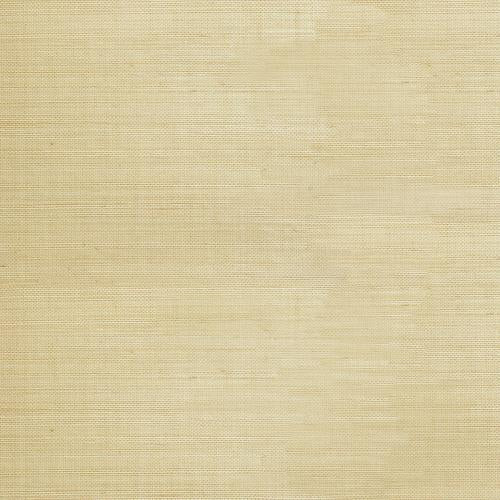 Khaki Sisal Grasscloth Textured Wallpaper: Beige, Brown