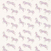 Sanderson Pretty Ponies Pink/Sky Fabric