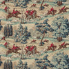 Sanderson Tally Ho Teal/Ruby Fabric