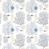 Sanderson Coral & Fish Marine/Blue Fabric