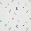 Harlequin Skies Above Duck Egg/Linen Fabric