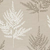 Harlequin Folium Stone/Gilver/Chalk Wallpaper