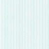 York Ticking Stripe Aqua Wallpaper