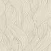 Antonina Vella Skein White/Silver Wallpaper