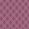 York Hampton Trellis Purples Wallpaper