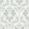 York Bold Brocade Blue Wallpaper