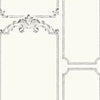 Magnolia Home French Panel White/Black Wallpaper