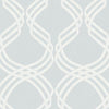 York Dante Ribbon Gray/White Wallpaper