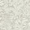 York Botanical Sanctuary Grey Wallpaper