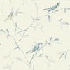 Patina Vie Birds Of A Feather Blues Wallpaper