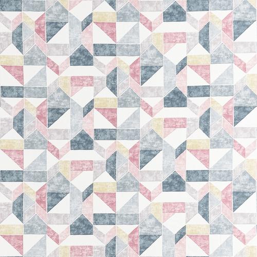 Clarke & Clarke LANNA MIDNIGHT Fabric