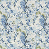 Kasmir Manhattan Floral Sky Mist Fabric