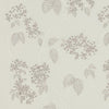 G P & J Baker Hydrangea Sheer Ivory Drapery Fabric