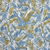 Gaston Y Daniela Kame Azul Upholstery Fabric