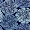 Roommates Bed Of Roses Peel And Stick Blue Wallpaper
