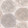Roommates Bed Of Roses Peel And Stick Taupe Wallpaper