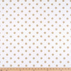 Decoratorsbest Polka Dot Athena Gol Fabric