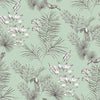 Brewster Home Fashions Ohpopsi Wild Toile Mint Wallpaper