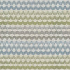 Jf Fabrics Chevron Blue/Green (64) Drapery Fabric