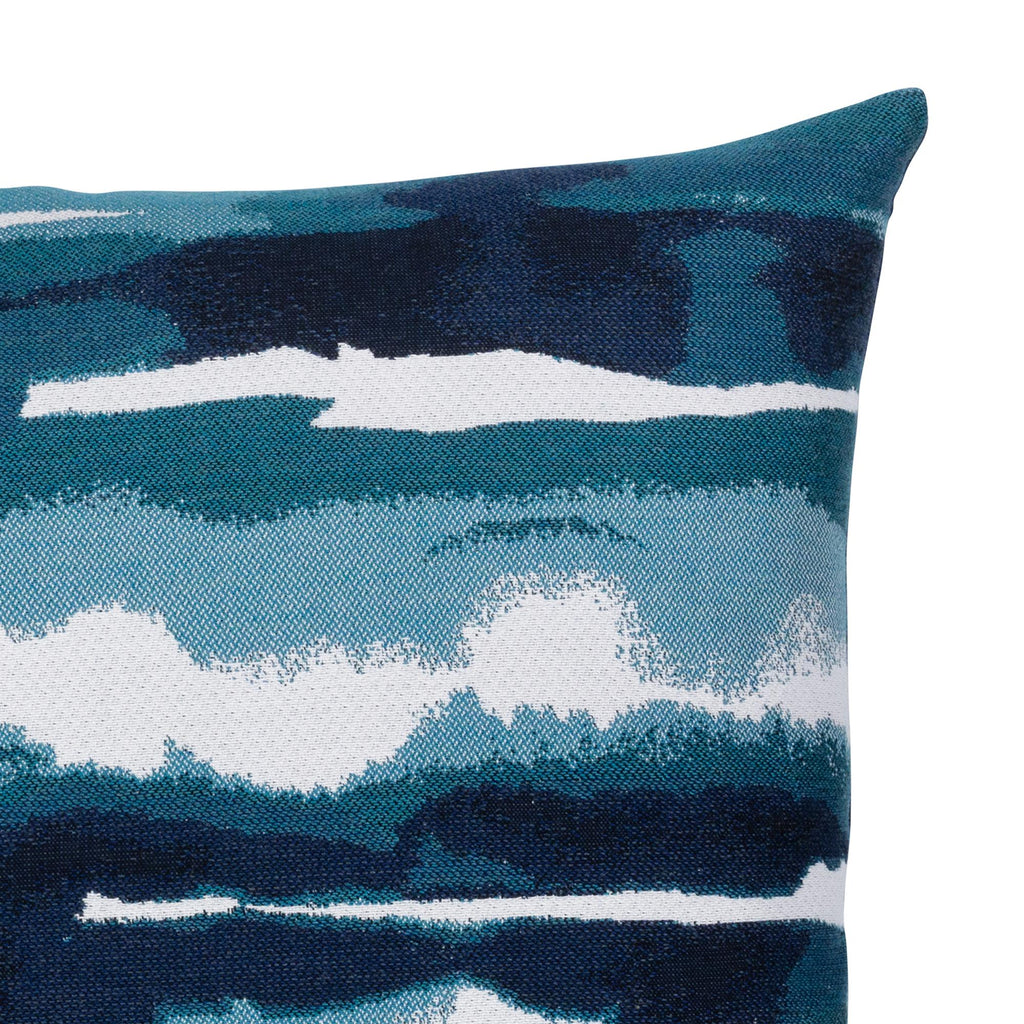 Elaine Smith Impression Deep Sea Blue Pillow