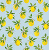 Seabrook Lemoncello Sky Blue Wallpaper