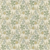 G P & J Baker Pumpkins Aqua Fabric