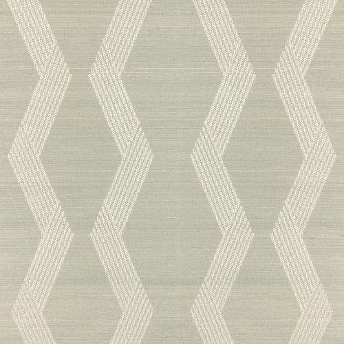 Kravet CHAINLINK EMB SISAL ICE Wallpaper