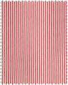 Mindthegap Rhubarb Stripe Heavy Linen Natural Linen Fabric