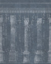 Mindthegap Colonnade Blue Architectural Wallpaper